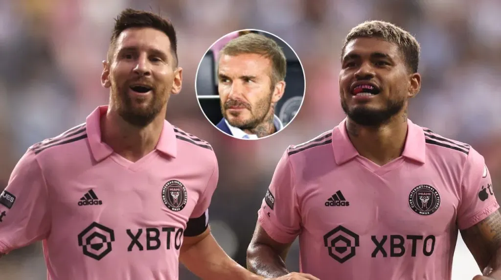 Lionel Messi David Beckham Josef Martínez