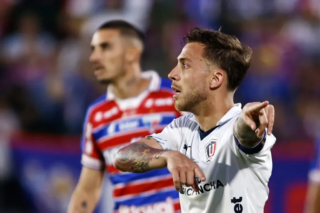 Ezequiel Piovi en la final de la Copa Sudamericana 2023. Foro: Getty.