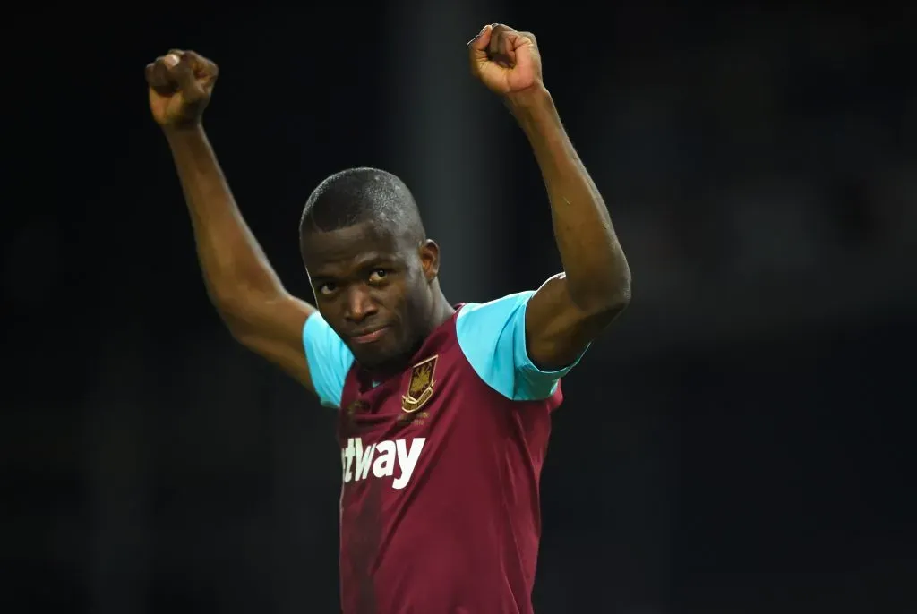 Enner Valencia jugó tres temporadas con el West Ham de Inglaterra. Foto: Getty,