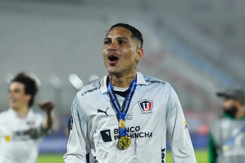Paolo Guerrero viene de ganar la Copa Sudamericana y LigaPro con Liga de Quito. Foto: Getty.