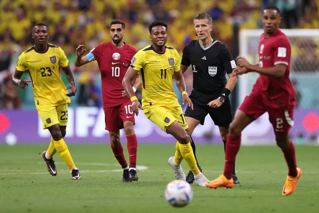 Michael Estrada fue titular en la Selección de Ecuador en Qatar 2022. (Foto: GettyImages)