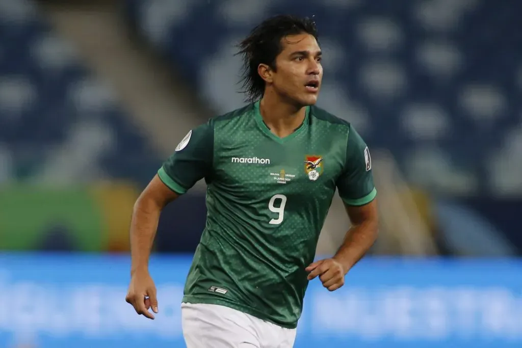 Marcelo Moreno Martins era titular de la Selección de Bolivia hasta el 2023. Foto: Getty.