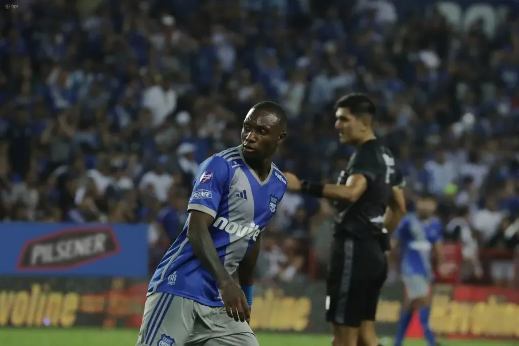 Aníbal Chalá jugó en Emelec en la temporada 2023. (Foto: API)