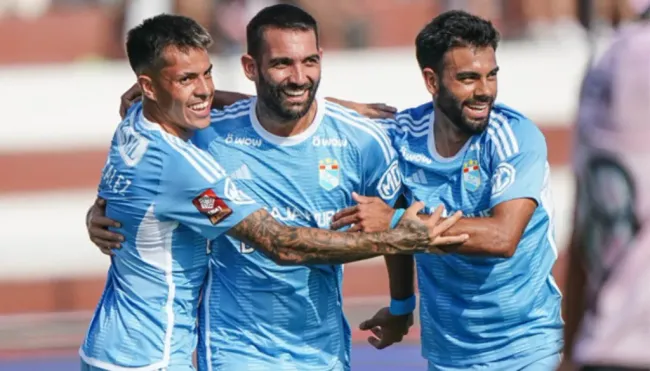 Cristal festejando un gol. (Foto: Sporting Cristal Prensa)