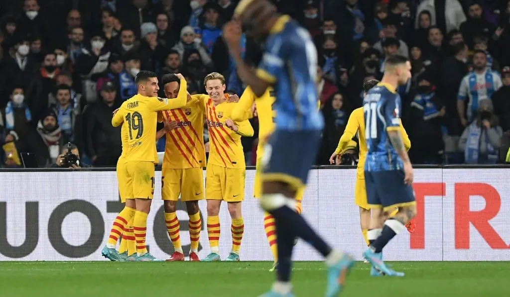 Barcelona venció al Napoli por 2-4 en su último duelo por la Europa League: Getty Images