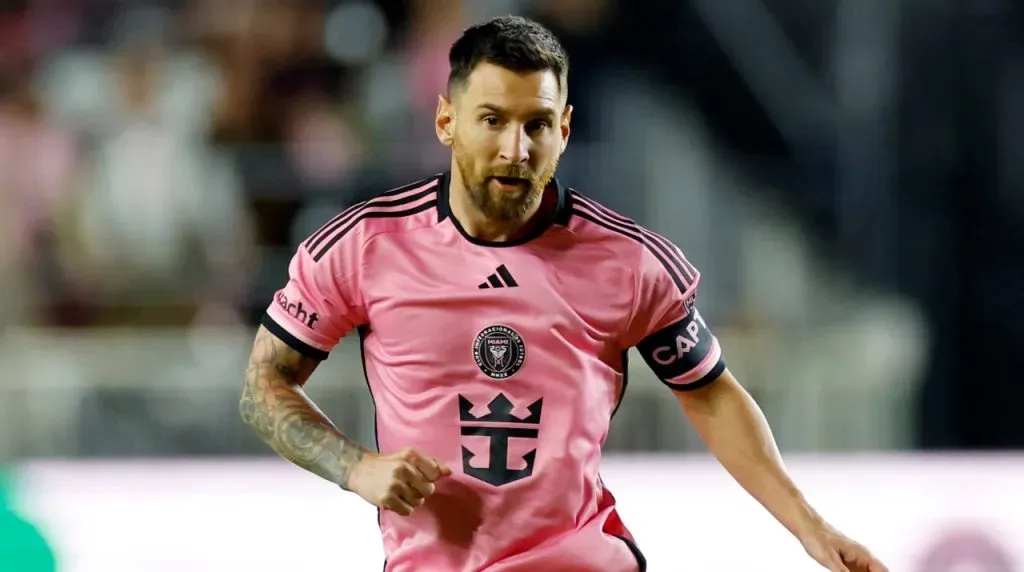 Messi en Inter Miami vs Real Salt Lake. (Foto: Getty Images)