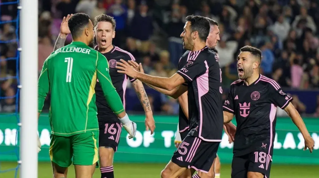 Callender tras atajar un penal con Inter Miami. (Foto: IMAGO / ZUMA Wire)