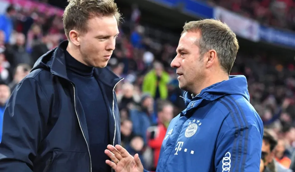 Nagelsmann y Flick, los mejores candidatos para tomar las riendas de Xavi: Getty Images