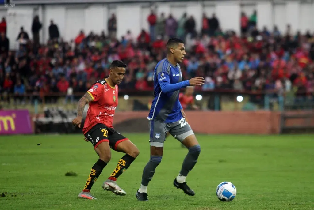 Luis Fernando León llegó a Emelec en el 2023. (Foto: IMAGO)