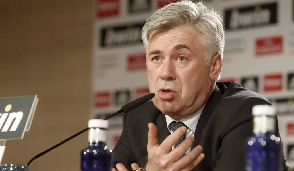 Carlo Ancelotti en su presentación con Real Madrid en el 2013: IMAGO