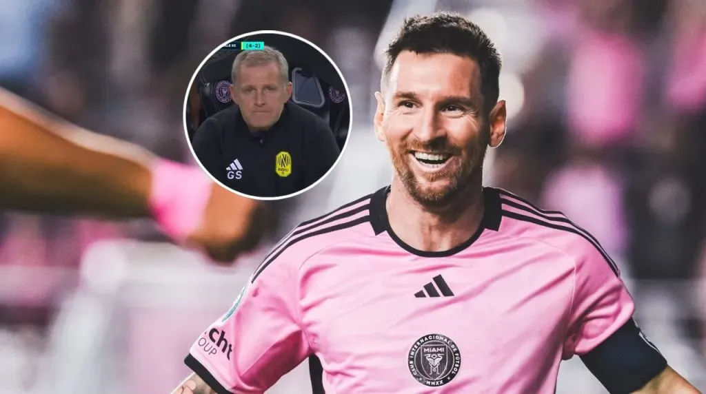 El DT inglés de Nashville y Lionel Messi