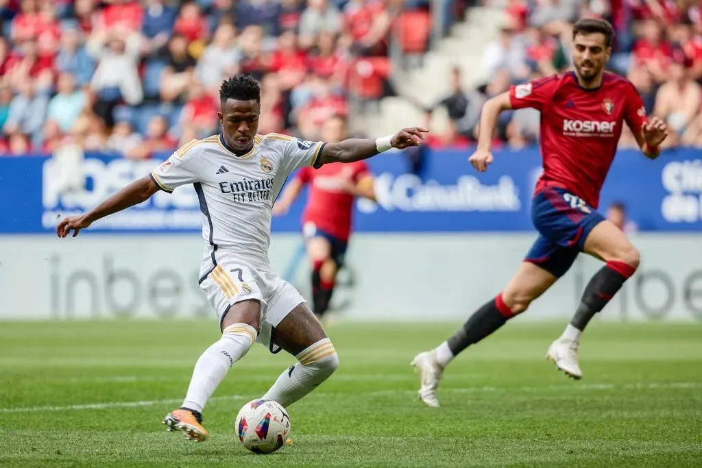 Vinícius Júnior en el Osasuna vs. Real Madrid.