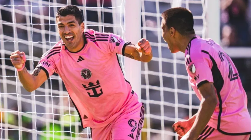 Inter Miami ganó con dos goles de Luis Suárez. (Foto: X / @InterMiamiCF)