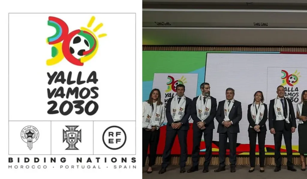 Presentación del logo del Mundial 2030: IMAGO