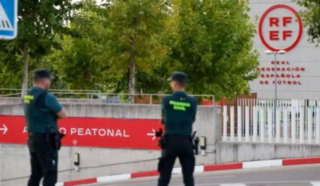 Requisas de la Guardia Civil en la RFEF: TW