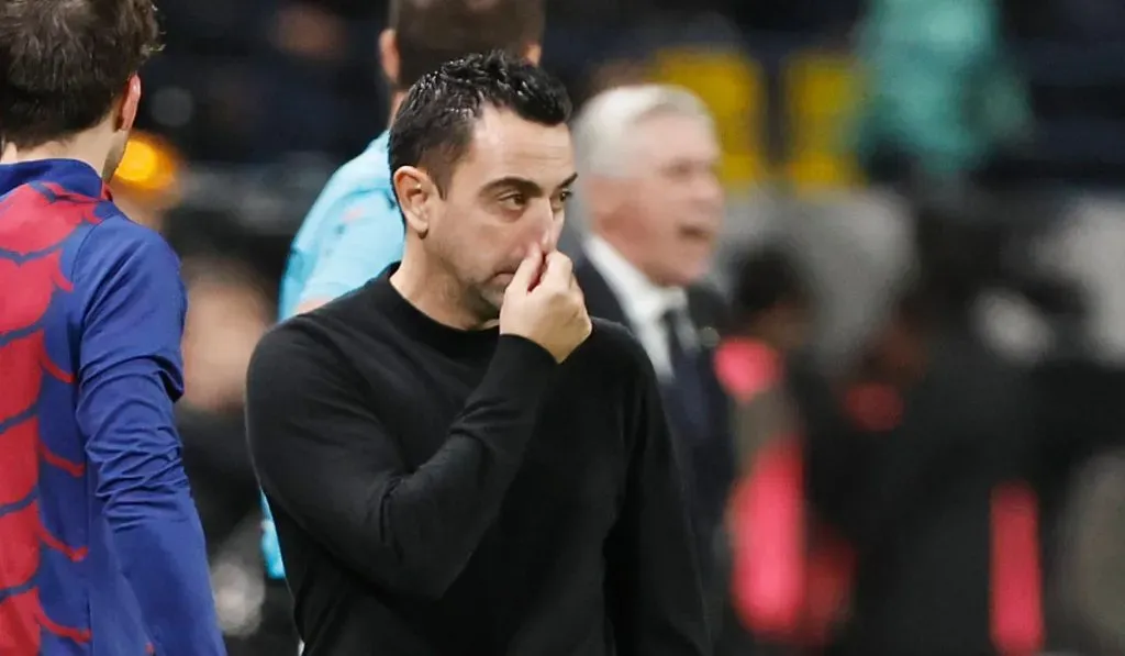 Xavi en el último Clásico contra Real Madrid: IMAGO