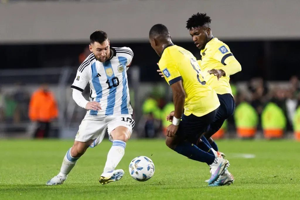 Argentina venció a Ecuador en el comienzo de la Eliminatoria. (Foto: IMAGO)