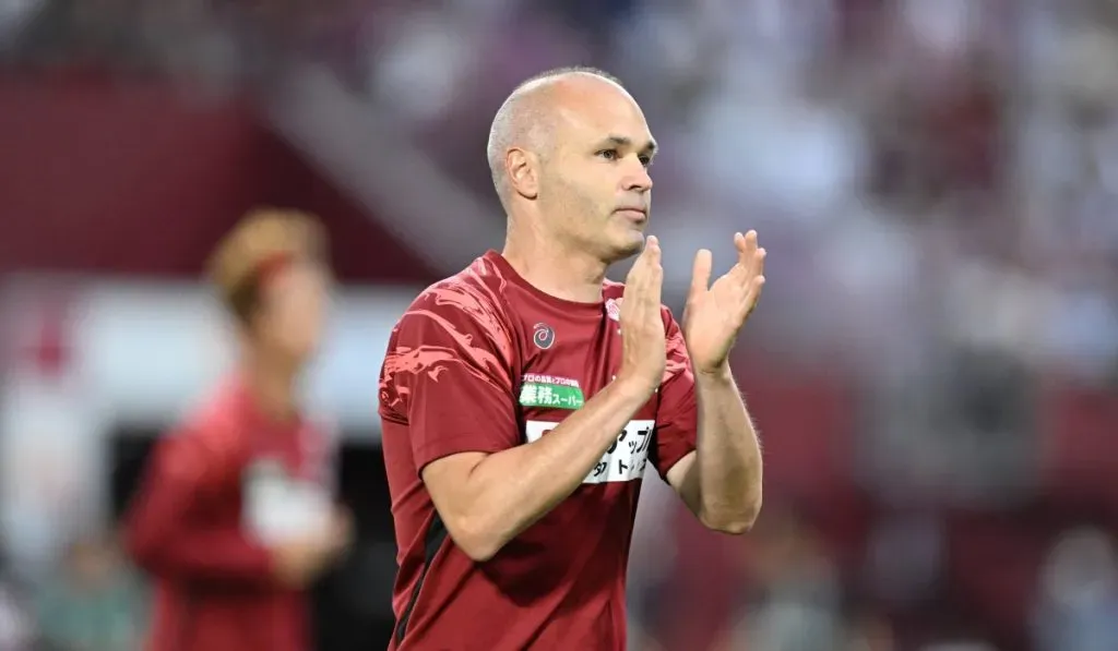 Andrés Iniesta en su último partido por Vissel Kobe: IMAGO