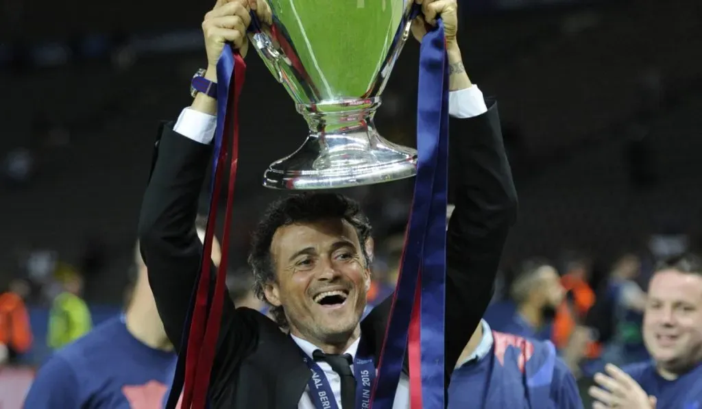 Luis Enrique y la Champions ganada en Barcelona por 2015: IMAGO