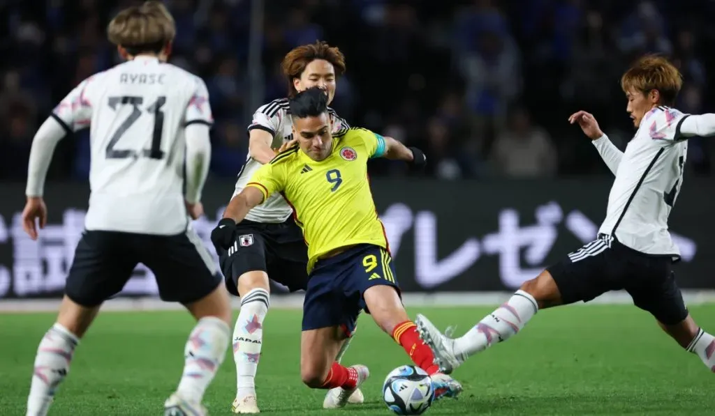 Radamel Falcao en uno de sus últimos partidos con Colombia: IMAGO