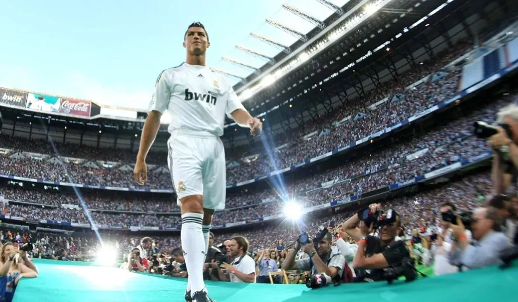 La presentación de CR7 en Real Madrid, espejo para el final de la saga Mbappé: IMAGO