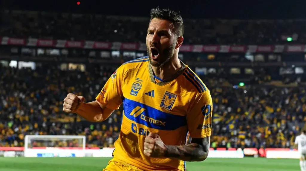 André-Pierre Gignac, estrella de Tigres. (Foto: Imago)