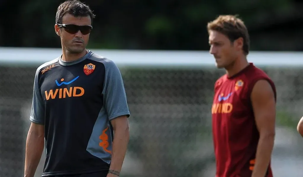 Luis Enrique y Totti por Roma: IMAGO