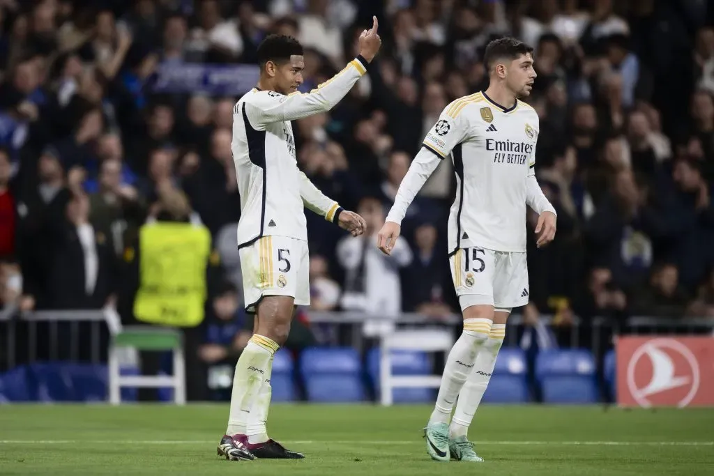 Real Madrid busca que Jude Bellingham y Federico Valverde lleguen enteros a la ida de los Cuartos de Final con el Manchester City.
