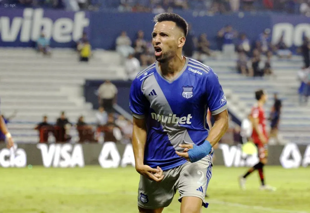 Aníbal Leguizamón llegó a Emelec a préstamo en 2019 y luego fue fichado definitivamente. (Foto: API)