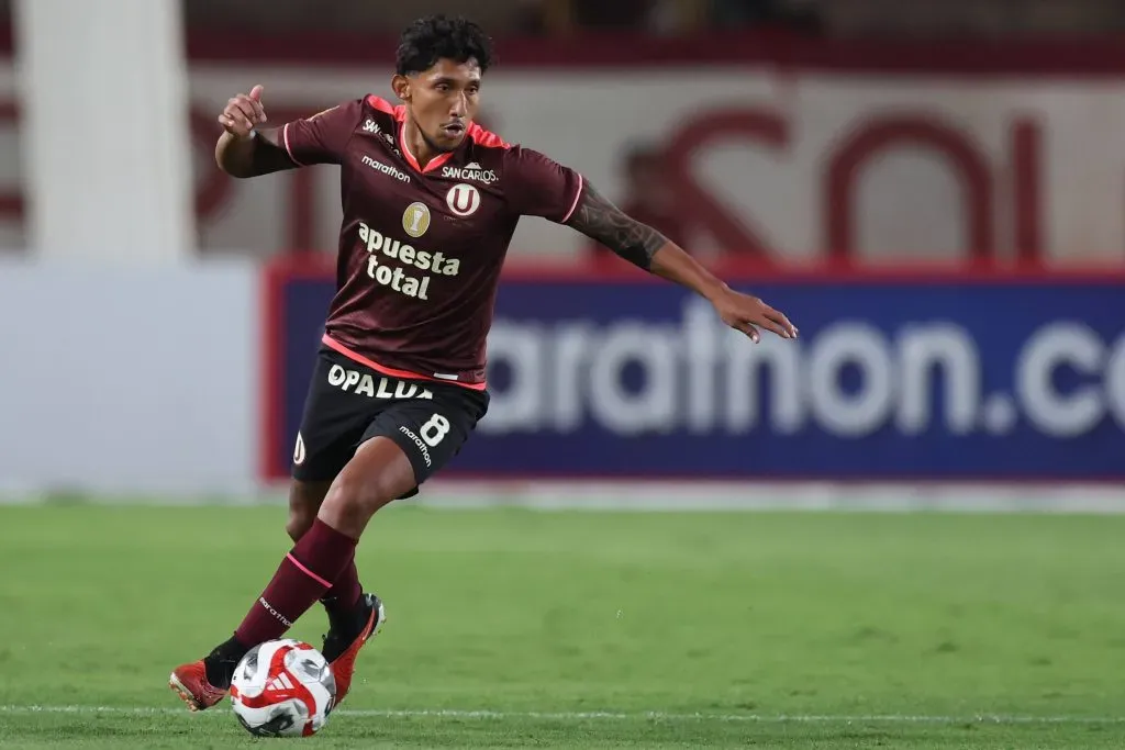 Gonzales jugando para Universitario. (Foto: Universitario Prensa)