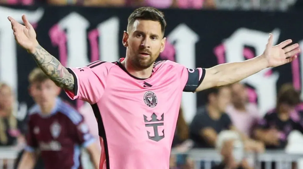 Messi volvió a jugar en el empate de Inter Miami vs Colorado.