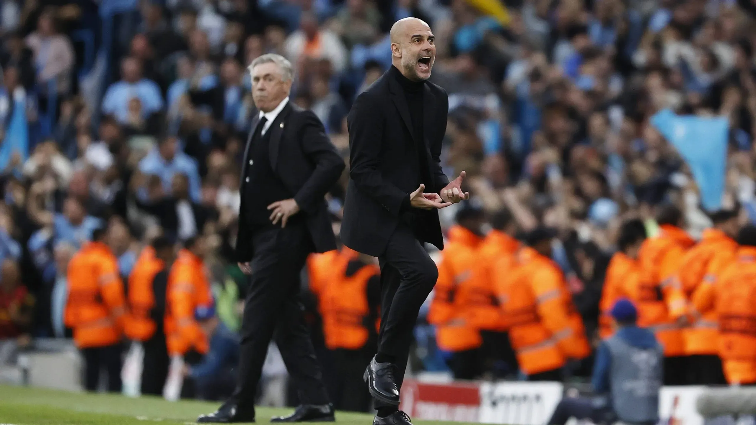 Carlo Ancelotti y Pep Guardiola se volverán a ver las caras este martes 9 de abril.