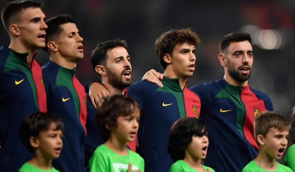 Joao Félix y Bernardo Silva en un encuentro de la selección de Portugal: IMAGO