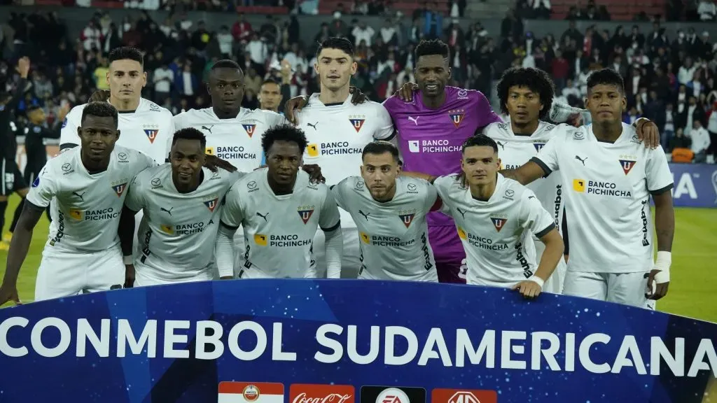 Liga de Quito y Botafogo se enfrentaron en el 2023 con doble empate sin goles. Foto: Getty.