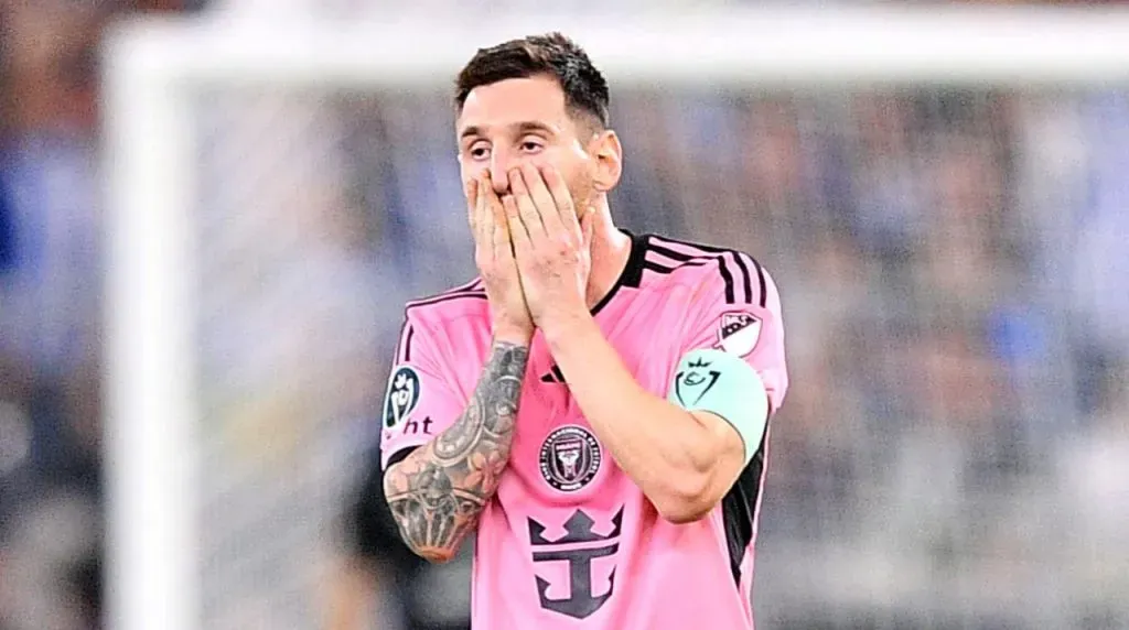 Messi en la derrota de Inter Miami vs. Monterrey. (Foto: Getty Images)