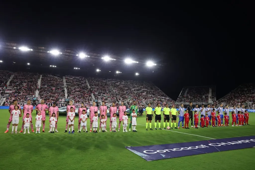 Inter Miami vs. Rayados de Monterrey, en el DRV PNK Stadium por los Cuartos de Final de la Concacaf Champions Cup.