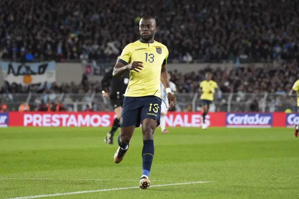 Enner Valencia es fijo en la Selección de Ecuador. Foto: Getty.