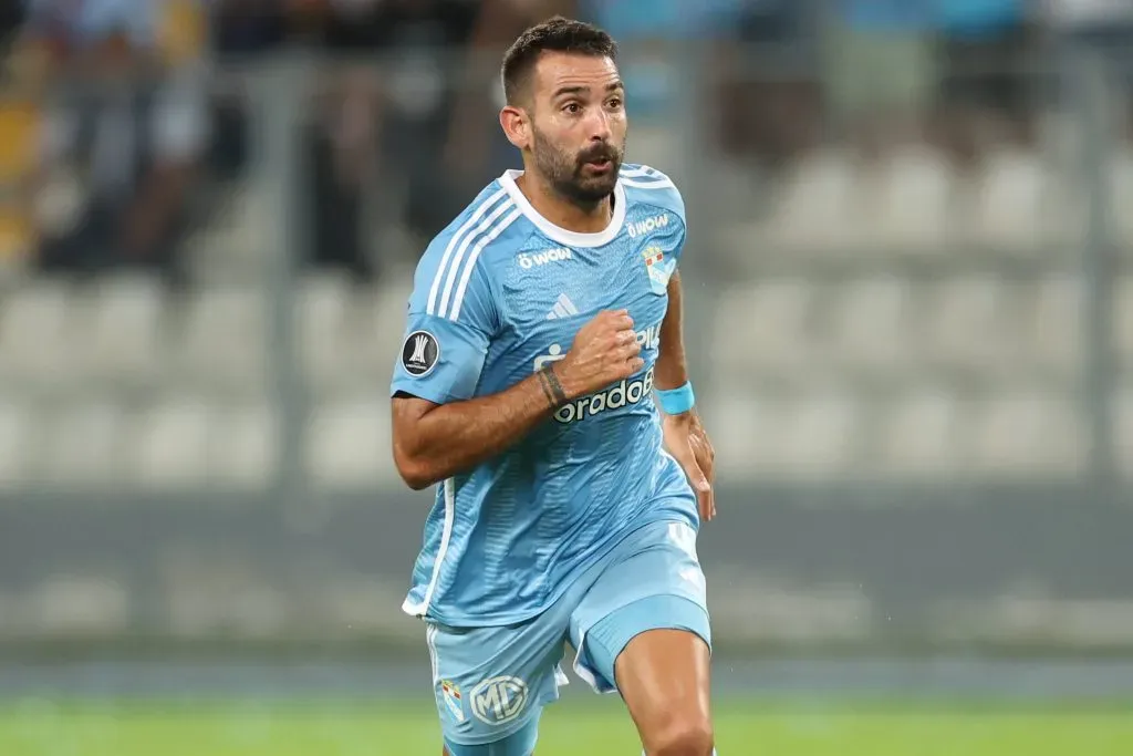 Martín Cauteruccio jugando la Liga 1. (Foto: IMAGO).