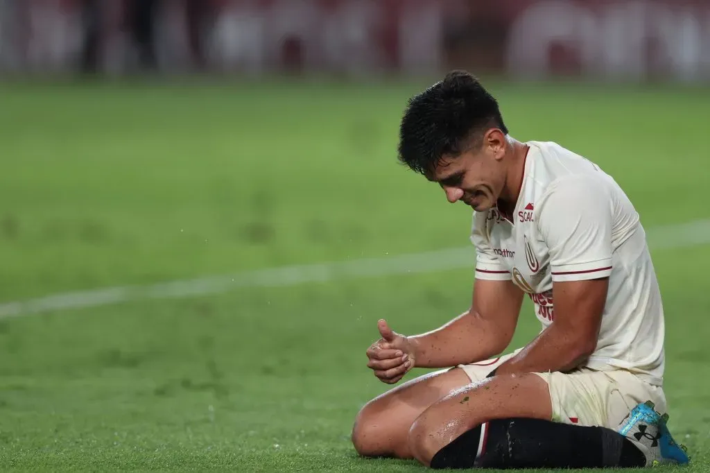 José Rivera lamentándose un gol fallado. (Foto: IMAGO).