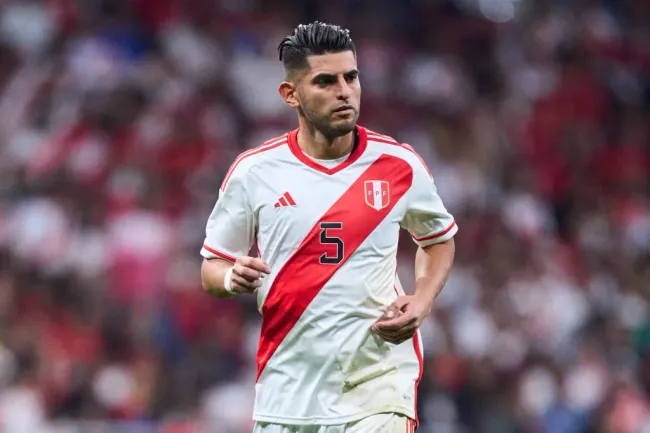 Zambrano jugando para Perú. (Foto: Selección de Perú Prensa)
