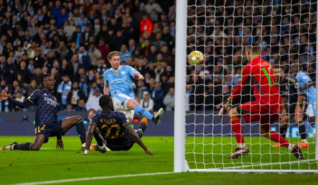 Kevin De Bruyne, autor del gol 32 en estos cuartos de Champions: IMAGO