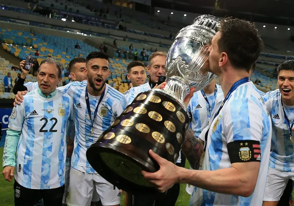 La Selección Argentina el último campeón de Copa América. (Foto: Getty).