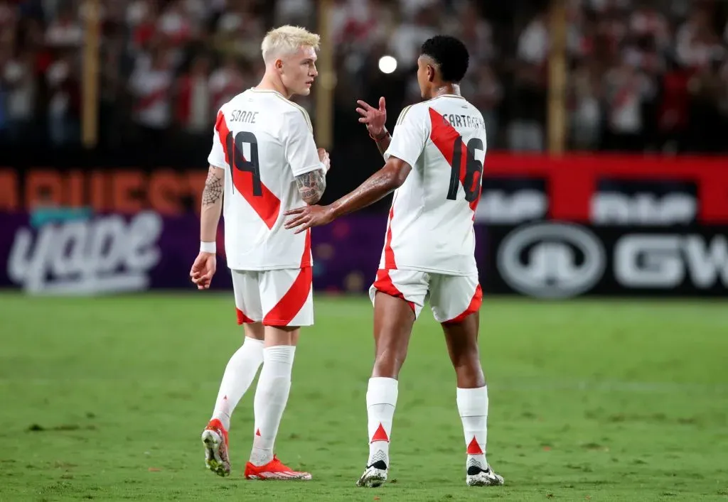 Selección Peruana en un amistoso internacional. (Foto: Getty).