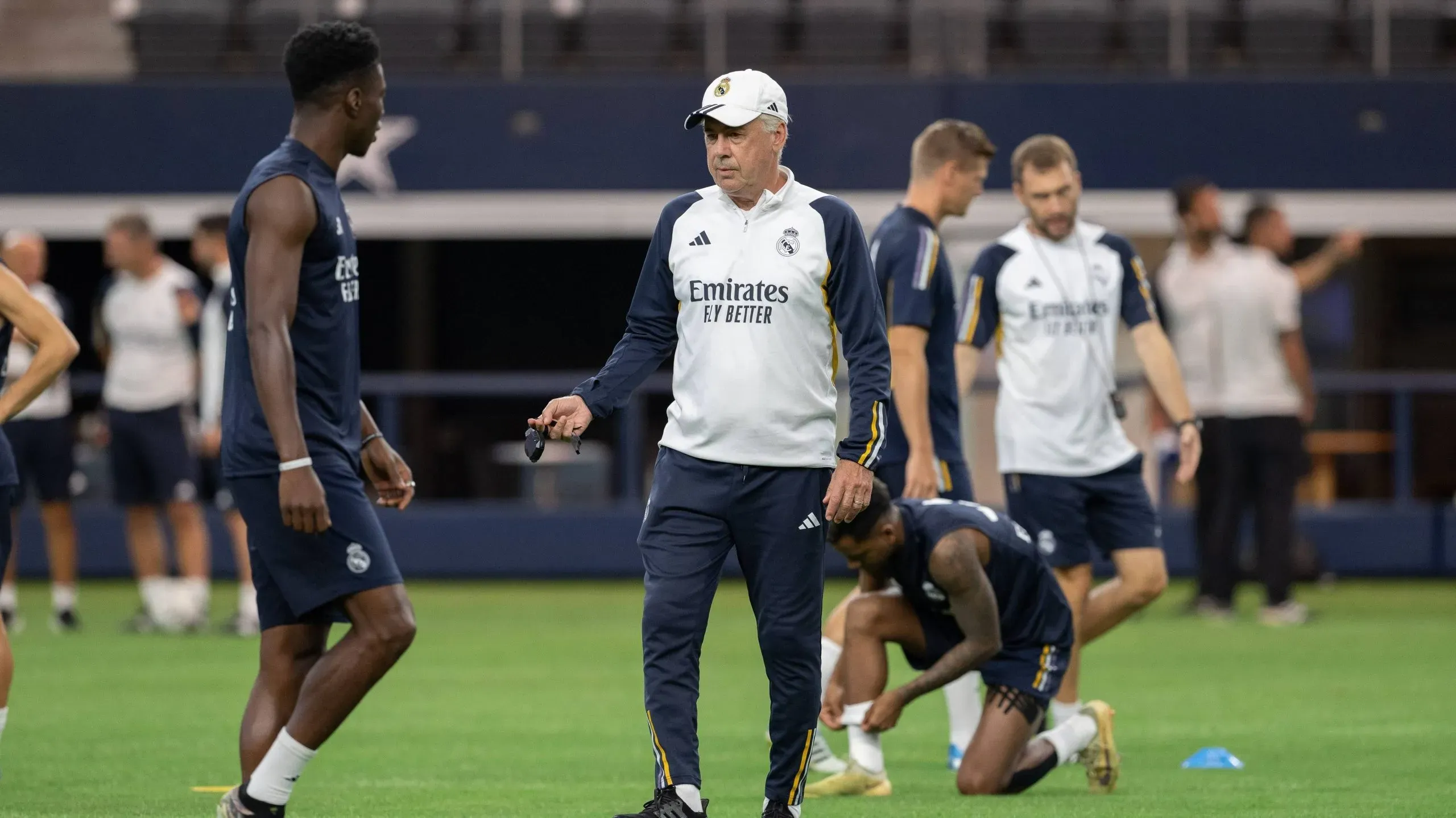 Carlo Ancelotti alternará nombres en el once inicial del Real Madrid para enfrentar a la Real Sociedad.