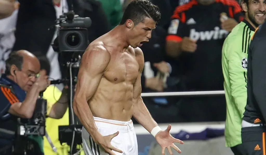 Cristiano festeja su gol en la final de la Champions 2014: IMAGO