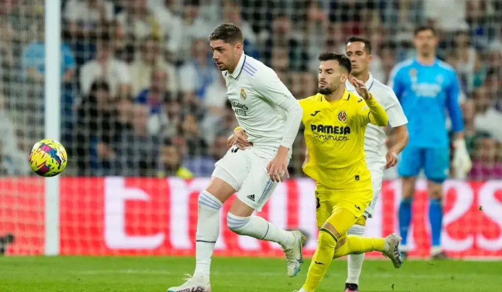 Fede Valverde y Alex Baena en el partido que dinamitó toda la polémica: IMAGO