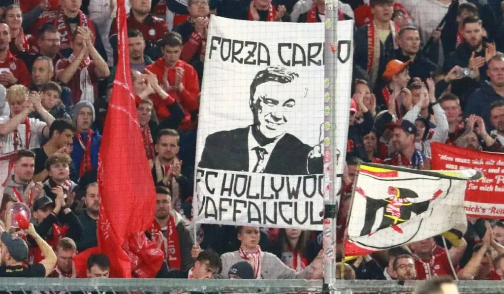 El Allianz Arena de Múnich también tomó bando en la guerra Ancelotti vs. Bayern: IMAGO