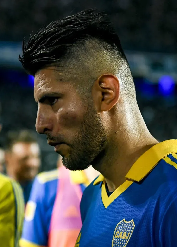 El rostro de Carlos Zambrano después de la agresión. (Foto: GETTY).