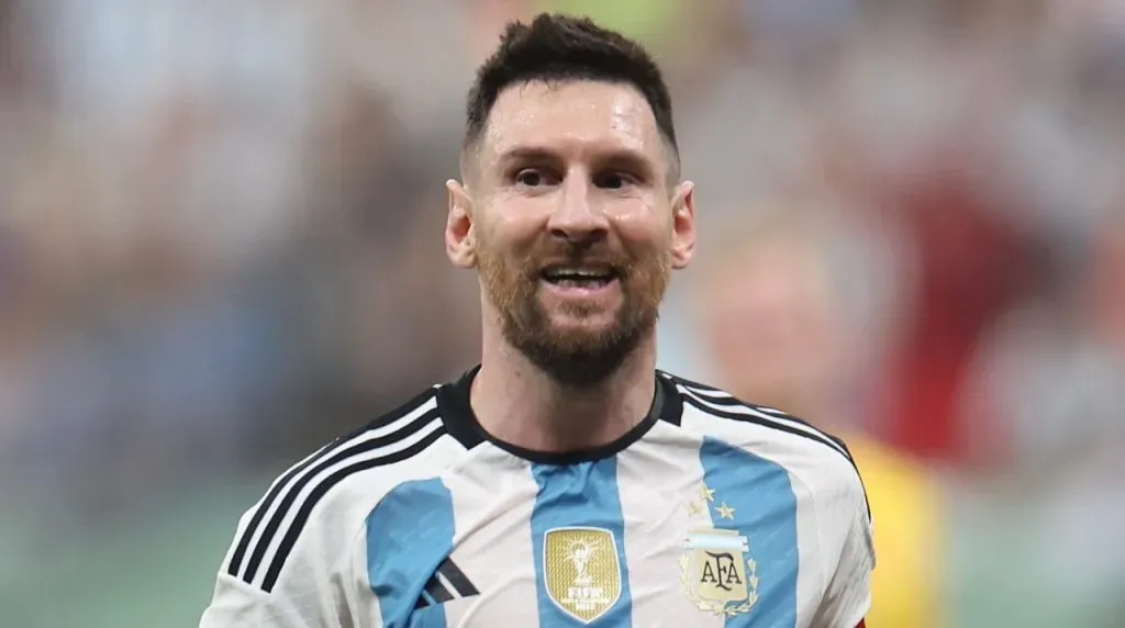 Lionel Messi con la Selección Argentina
