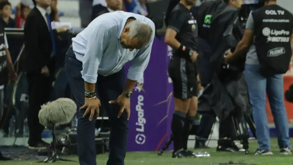 Hernán Torres y Emelec se alejan de la pelea por la etapa. Foto: IMAGO.